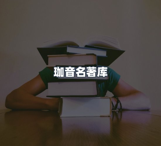 关于珈音名著库